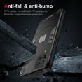 thumbnail image 6 of JTCASES for Samsung Galaxy A22 5G Case, Military Grade Drop Resistant Magnetic Cover Shockproof Rugged Hybird PC TPU Shell for Samsung Galaxy A22 5G (6.6" 2021) Anti-slip, Black, 6 of 7