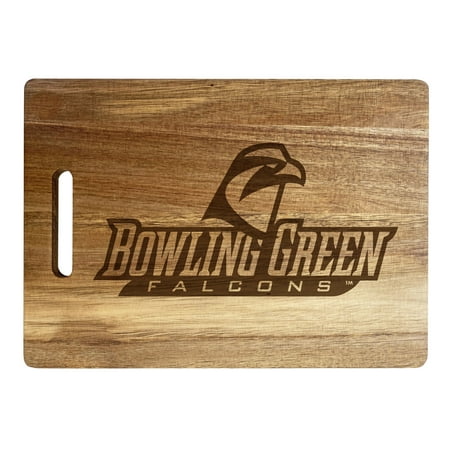 

Bowling Green Falcons Engraved Wooden Cutting Board 10 x 14 Acacia Wood - Large Engraving