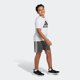 thumbnail image 5 of Pantalones cortos adidas Classic de 3 rayas para niños, color gris, talla S (8 Plus), 5 of 6