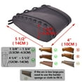 Handmade Leather Canvas Gun Recoil Pad Slip-on Shotgun Buttstock Pad ...