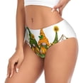 thumbnail image 2 of Balery Thanksgiving Truck Ropa Interior de Algodón para Mujer con Dibujo – Braguitas Cómodas y Elásticas, Estilo Clásico-3X-Large, 2 of 6