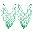 thumbnail image 1 of BRIGHTFUFU 2 comederos colgantes de heno para caballos, red de nailon para heno, red de alimentación lenta para caballos y ganado, bolsa de malla colgante para verduras., 1 of 8