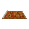 thumbnail image 2 of Ahgly Company Machine Washable Indoor Rectangle Persian Yellow Traditional Area Rugs, 8' x 12', 2 of 4