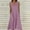 c01Purple, variant on JGGSPWM Long Linen Dresses for Women Casual Buttons V Neck Tank Dress Casual Loose Fit Flowy Cute Summer Beach Maxi Dresses White XL