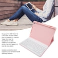 thumbnail image 3 of DE Layout Tablet Keyboard, BT Protective Case  Keyboard For IOS Tablet, 180mAh Battery Keyboard Cover For Air 3 Pro 10.5in, 3 of 8
