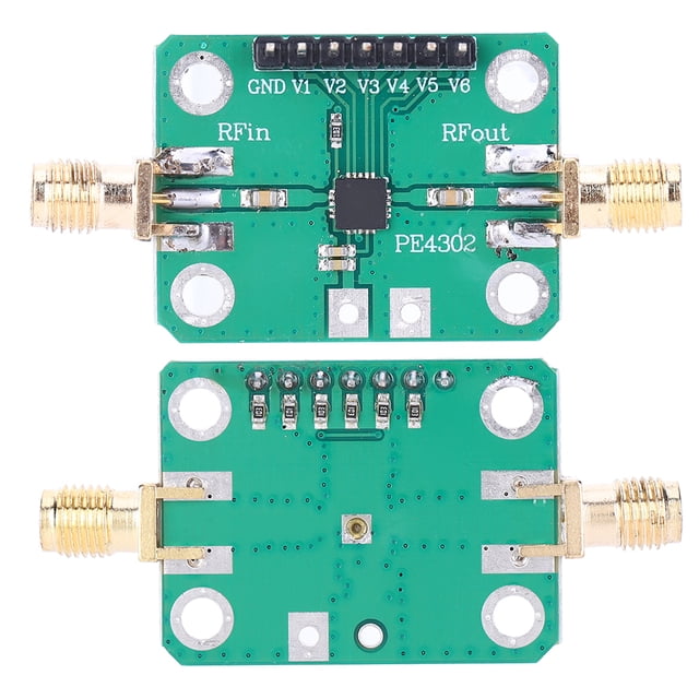 Atenuador de RF CNC Jadeshay PE4302 control numérico Diseño aerodinámico