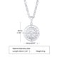 thumbnail image 1 of Colgante de brújula de acero inoxidable con moneda dorada, brújula, collar de hip hop para hombre, joyería, 1 of 1