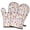 Colorful Princess Castle, variant on Cute Oven Mitts,Colorful Princess Castle Pattern Oven Mitt 2-Pack Set,Kitchen Gloves for Oven,Heat Resistant Oven Mitts 7.7"x12"