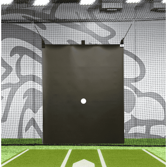 5 X 6  • Cyclops Baseball Batting Cage Backstop  - Professional Hitting Facility Backstops - Heavy-Duty 22 oz  (GBCC)