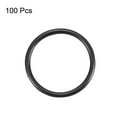 thumbnail image 2 of 100Pcs Negro 15mm x 1.2mm Junta Tórica de Goma Nitrilo NBR Tapones de Sellado de Aceite, 2 of 5