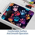 thumbnail image 6 of Print Square Desk Mat Gaming Mouse Pad, 8.3x9.8 Inch Non-Slip Rubber Bottom Printed Design - Suitable for Office and Gaming, 6 of 6