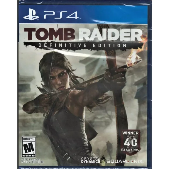 Tomb Raider: Definitive Edition PS4 (Brand New Factory Sealed US Version)