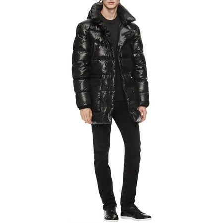 Calvin Klein Mens Oversized Puffer Jacket, Black, Small | Walmart Canada