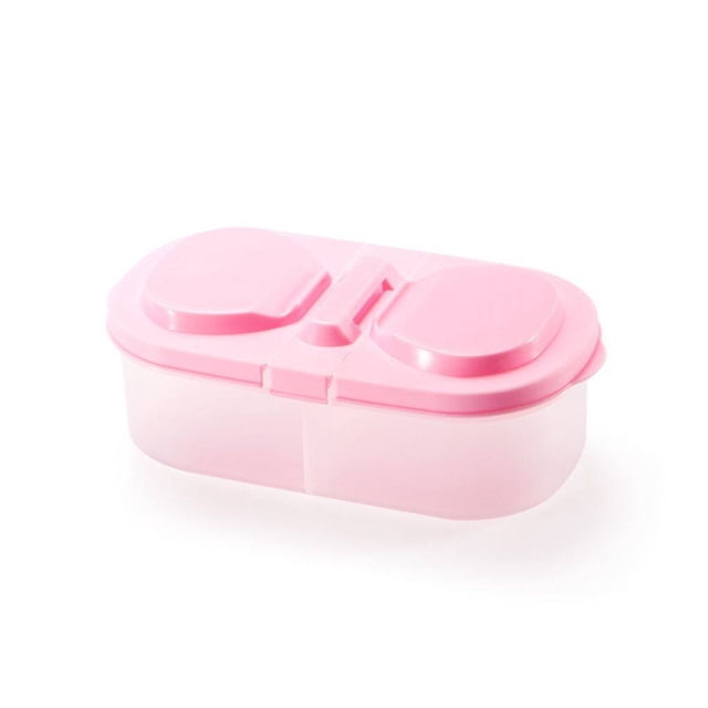 Double Grilles PP Boîte de Rangement en Plastique avec Couvercle Boîte de Rangement de Cuisine Design Boîte de Rangement de Cuisine pour Cuisine