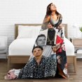 thumbnail image 5 of Blanket Anthony Ramos Soft and Comfortable Wool Fleece Throw Blankets Gift for Home Decoration Sofa Office car Camping Yoga Travel Home Decoration Cozy Plush Beach, 5 of 5