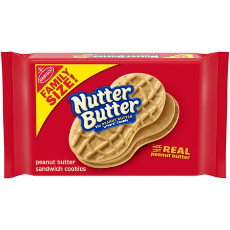 Nutter Butter Family Size Peanut Butter Sandwich Cookies, 16 oz