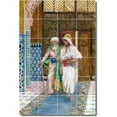 thumbnail image 1 of Ceramic Tile Mural-Rudolf Ernst Historical 14. 17" w x 25.5" h using (24) 4.25 x 4.25 ceramic tiles, 1 of 3