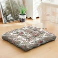 thumbnail image 6 of Boho Meditation Cushion, Paisley Square Pillow for Sitting on Floor and Yoga Practice 22 x 22, 6 of 7