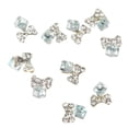 thumbnail image 1 of 10x Aleación imitación Peal Charms Jewelry Colco Plata, 1 of 6