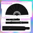 thumbnail image 3 of Set de ventiladores Rave Anglechic Classic con ventilador plegable y funda, 3 of 7