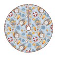 thumbnail image 1 of Fotbe Summer Time With Gnome Pattern Christmas Tree Skirt, Tree Skirts Plush Christmas Decorations, Christmas Tree Skirts Xmas Decorations Holiday Party Decor-30", 1 of 6