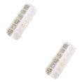 thumbnail image 2 of QualitChoice 1 Bag Glass Crystal Special-shaped Eye-catching Flat Bottom Easy to Paste Perfect Match Nail Rhinestones for Mobile Phone Type 4 2Set, 2 of 6