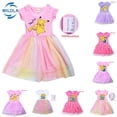 thumbnail image 2 of Vestidos de Pikachu para niña, ropa bonita para niña, falda para niña, arcoíris, 2022 qym unisex, 2 of 2