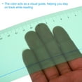 thumbnail image 4 of Unique Bargains Guided Reading Strips Highlight Colored Overlay Bookmark Reading Tracking Ruler with Line, Grass Green 8pcs, 4 of 6