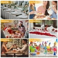 thumbnail image 7 of 300Pcs Disposable Paper Doilies with Assorted Sizes, Lace Placemat, Tableware Decoration for Dessert Trays, Food, Parties, Crafts, Wedding and More (4.5in/6.5in/8.5in, White), 7 of 7