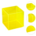 thumbnail image 6 of Almencla Display Case,Showcase Stackable Storage Cube Organizer Clear Storage Basket Container Storage Box Display Stand for Doll Toy Yellow, 6 of 8
