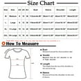 thumbnail image 3 of miqiqism Women's Pure Color Tops Comfy Basic Round Neck Blouses Juniors Trendy Embroid Tshirts Lady Casual Button Down Half Sleeves Pullover Clothing,GreenXX-Large, 3 of 6