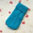 thumbnail image 2 of Mortilo Pet Sweater Winter Dog Clothes Puppy Pet Cat Sweater Jacket Coat For Small Dogs Pet accessories Blue XL, 2 of 2
