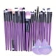 thumbnail image 2 of Juego de brochas de maquillaje 20 piezas, delineador de ojos, brocha de mezcla, brochas de maquillaje para mejillas y ojos, brocha de base cosmética, 2 of 5