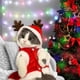 thumbnail image 5 of Traje navideño para perros Disfraz de reno para perros Sudaderas con capucha de lana cálida Jersey navideño para perros Mascotas Traje navideño para perros pequeños y medianos Gatos, 5 of 5