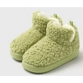 thumbnail image 5 of FDSKWKYBootie Slippers for Women Warm House Shoes Memory Foam Indoor Outdoor Fuzzy Boots with Rubber Sole, 5 of 6