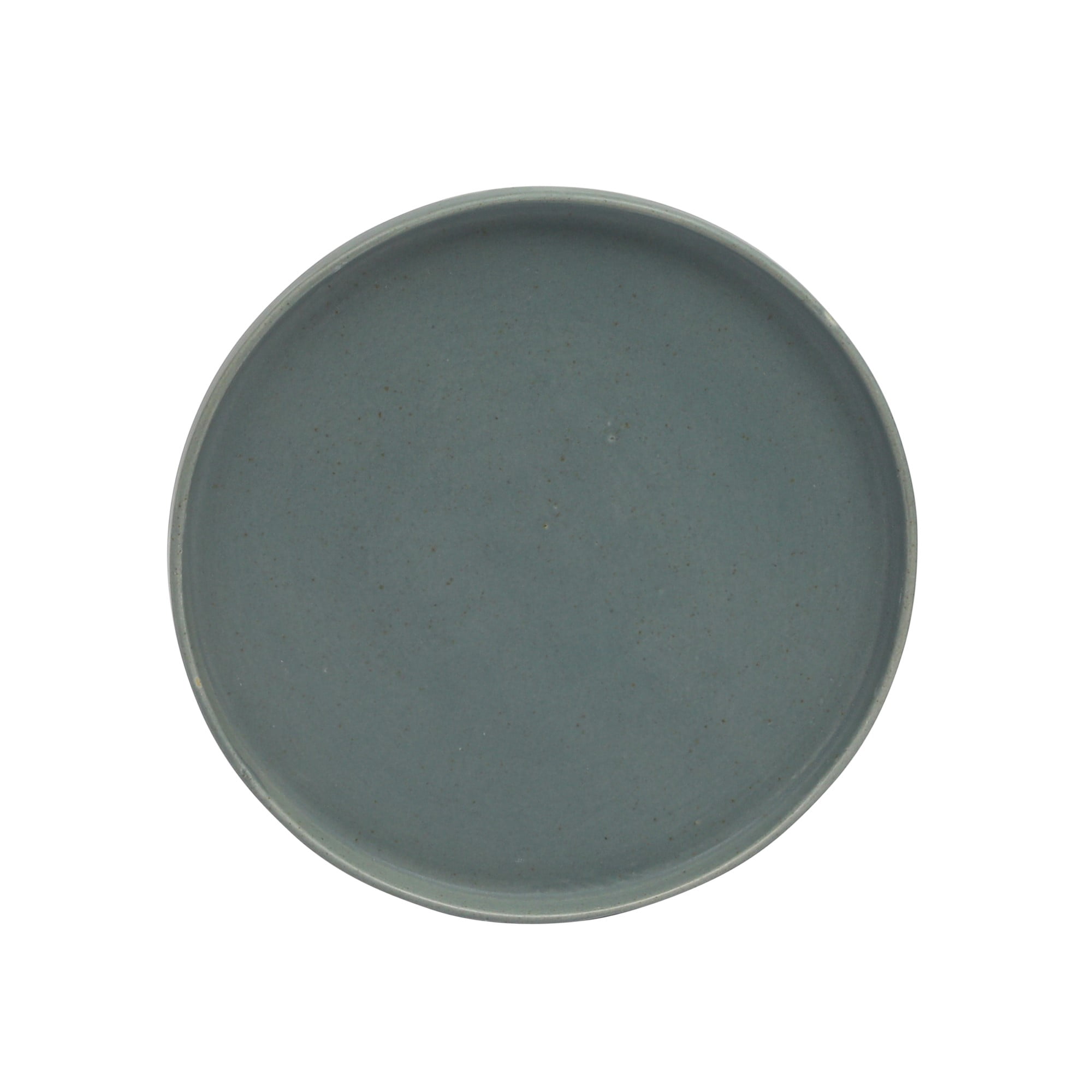 Gibson Elite Tatum Premium Porcelain 16 Piece (Service for 4) Plates and Bowls Dinnerware - Blue