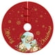 thumbnail image 1 of Falda para árbol de Navidad, decoración navideña, falda para árbol, adornos para árbol de Navidad, 1 of 7