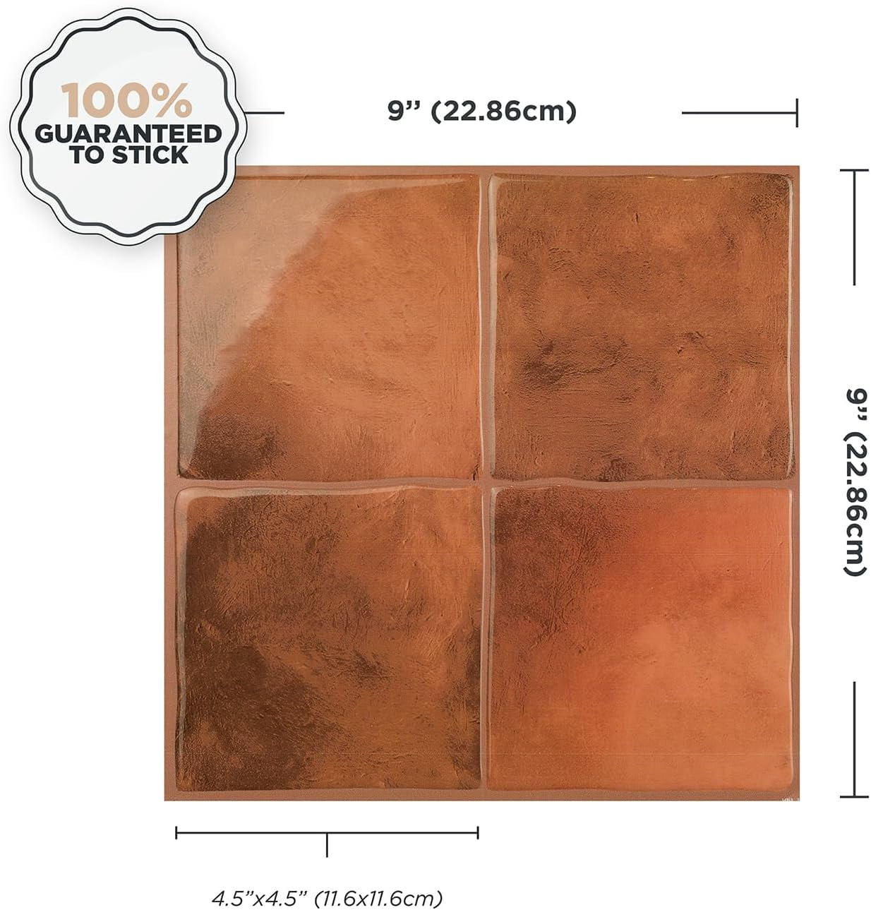 20-Pack Kitchen Backsplash Tile Peel and Stick - 3D Adhesive Peel and Stick Tile Backsplash for Kitchen, Bathroom, Wall Tile