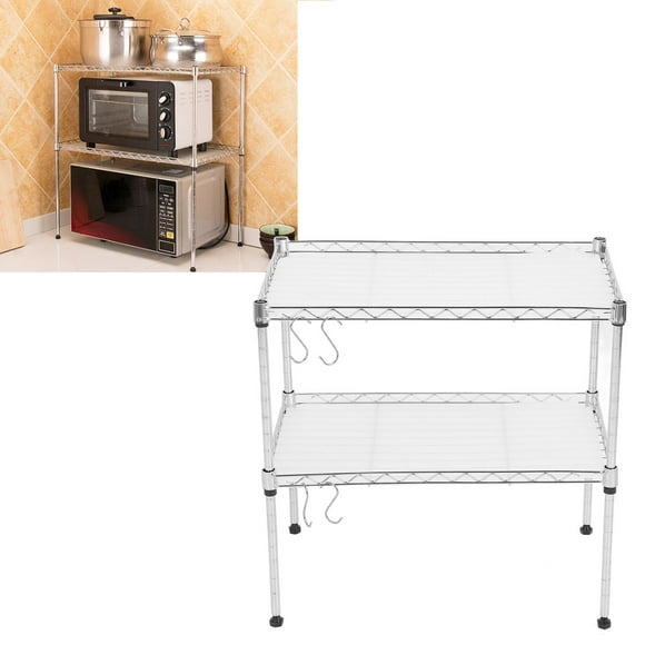 Microwave Stand, Robust Minimalist Microwave Oven Rack Multifunctional for Apartment