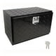 thumbnail image 1 of Caja de herramientas para caja de camioneta, organizador de almacenamiento, de aluminio, contenedor con cerradura, de herramientas para viajes, Negro, 1 of 8