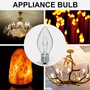 Noa Store 15 Count Night Light Bulbs -E12 Socket with Candelabra Base