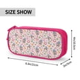 thumbnail image 3 of Uemuo Hello Summer With Gnome Printed Pencil Pen Case, Portable Pencil Pouch with Zipper, Compact Stationery Bag Makeup Bag, Pencil Bag for Home Office, 3 of 9