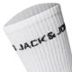 thumbnail image 3 of JACK&JONES Calcetines de tenis para niños, lote de 5 - JACBASIC LOGO TENNISSOCK, mezcla de algodón, logotipo Blanco 38-43, 3 of 4