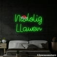 thumbnail image 4 of Glowneon Nadolig Llawen Neon Sign, Merry Christmas Led Sign, Welsh Language Wall Art, 4 of 5
