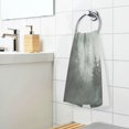 thumbnail image 3 of Yayeee 2 Pack Hand Towels for Bathroom 100% Cotton 16" x 28" Soft Absorbent Kitchen Towel, Foggy Forest, 3 of 7