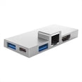 thumbnail image 4 of Estación de Acoplamiento 7 en 1 Hub Tipo C Pro 8 9 X con Lector de Tarjetas de Memoria USB 3.0 RJ45 4K, 4 of 10