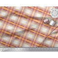 thumbnail image 3 of Soimoi Cotton Duck Fabric Gingham Check Printed Fabric 1 Yard 42 Inch Wide, 3 of 3