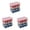 Blue 3PCS, variant on Retro Ice Cube Making Household Silicone Ice Lattice With Lid Refrigerator Ice Box Internet Small Ice Cube Box 3pcs