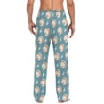 thumbnail image 3 of joogoo Men's Pajama Pants Baseballs with Lightning Soft Long Sleep Lounge Pjs Bottoms 2XL, 3 of 7