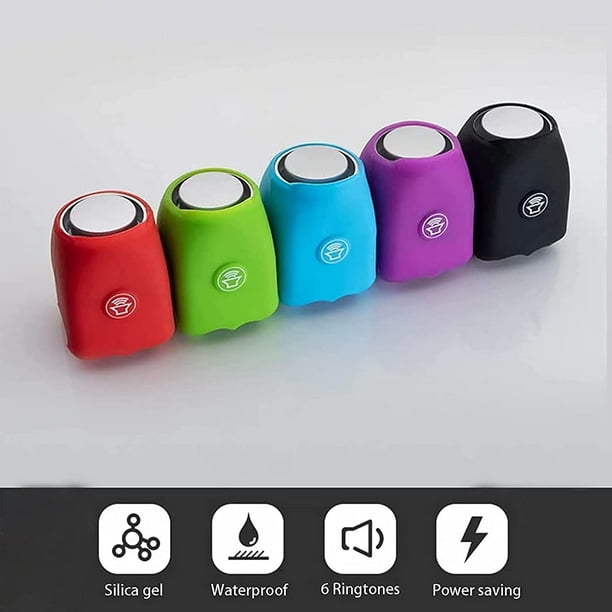 Electric Bike Bell- 125db Waterproof Bicycle Bell Horn -USB